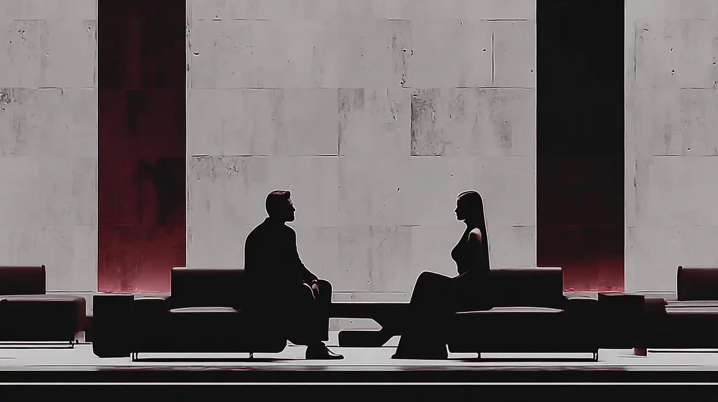 Man and woman on a date illustrating chemistry vs compatibility in serious dating